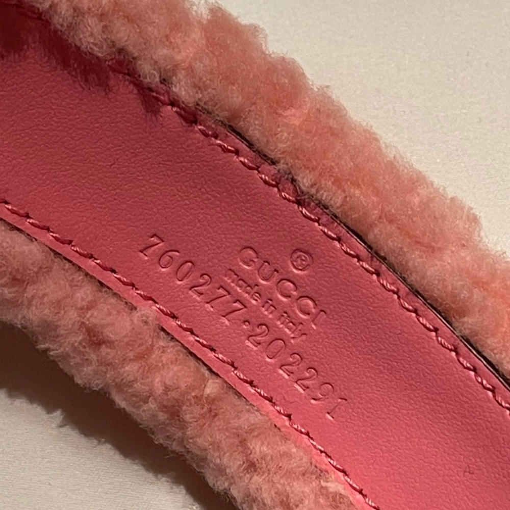 Gucci beige Fuzzy Ear Muffs - Picture 9 of 9
